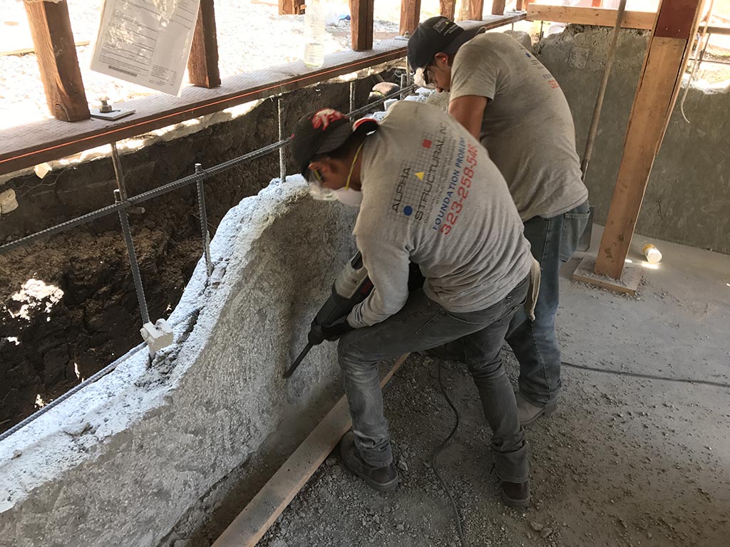 Foundation Replacement Project Gallery | Foundation Repair Los Angeles