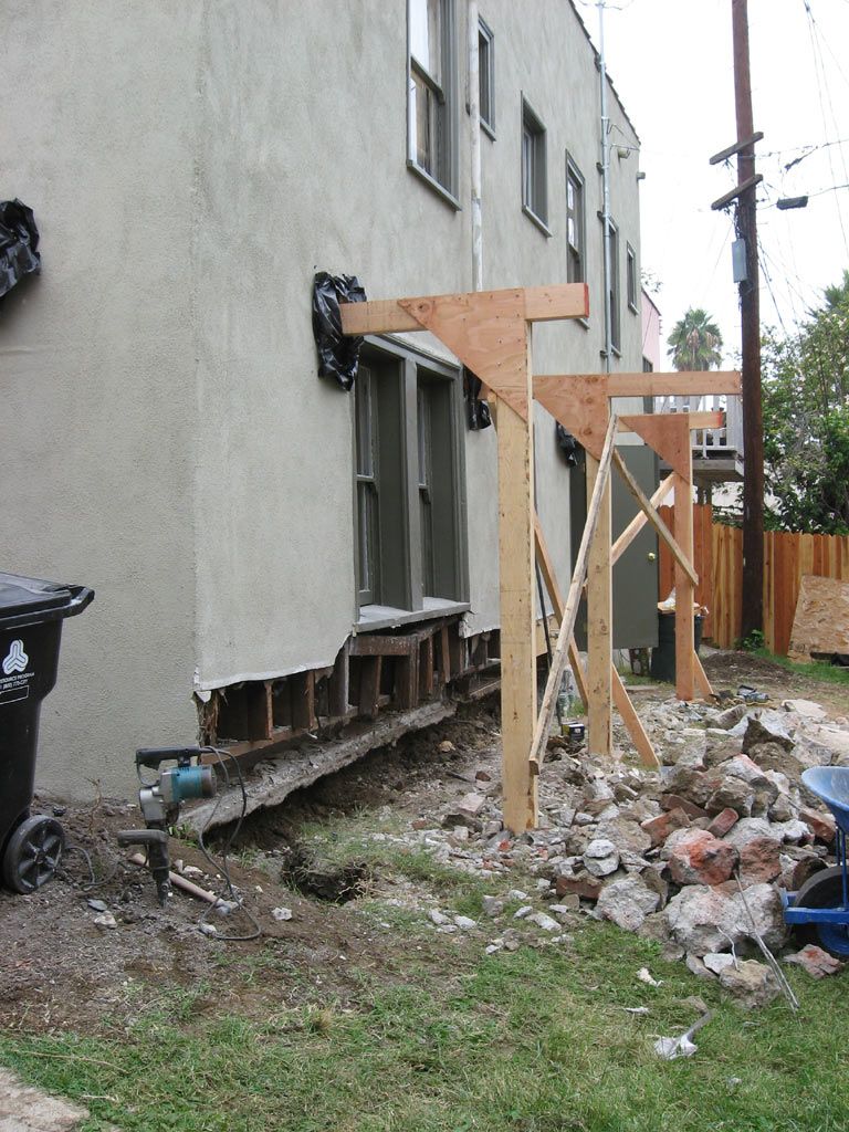Foundation Replacement Project Gallery Foundation Repair Los Angeles