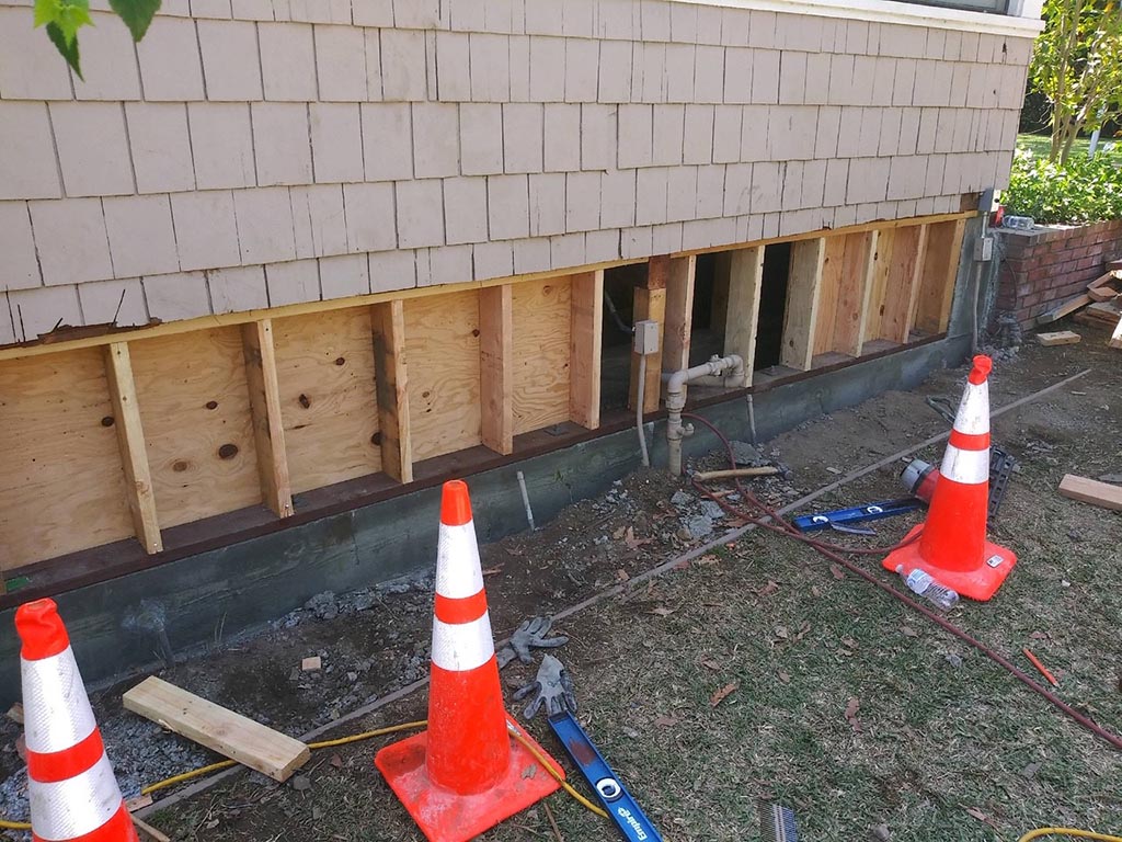 Foundation Replacement Project Gallery Foundation Repair Los Angeles