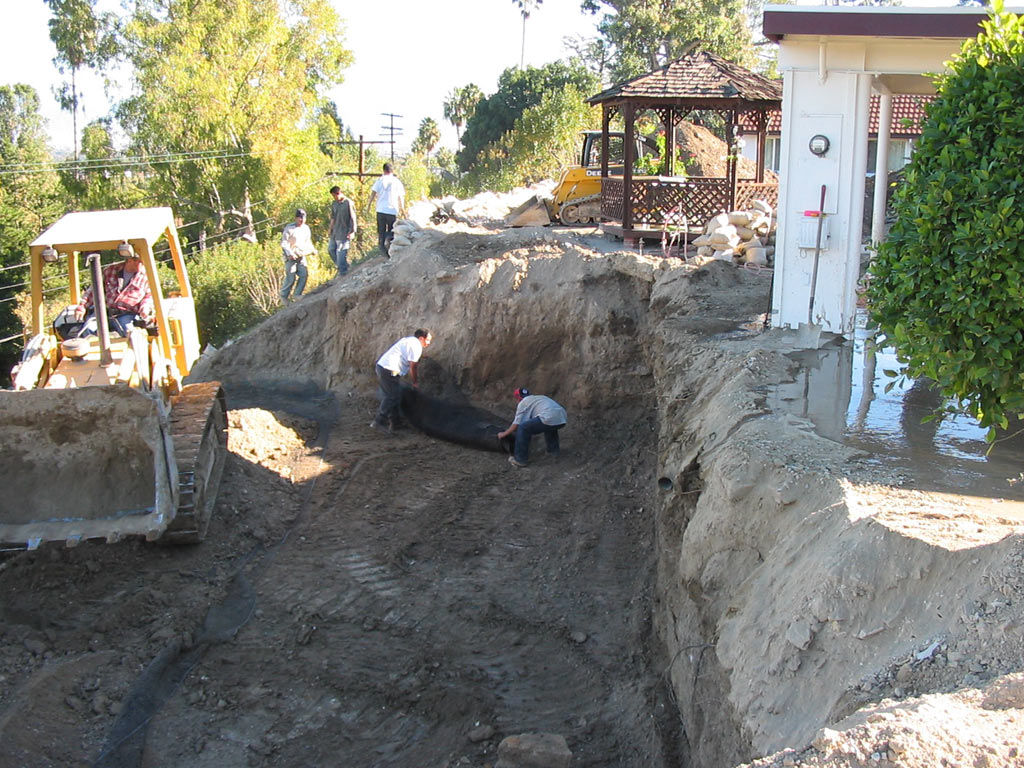 Hillside Repairs Project Gallery Foundation Repair Los Angeles