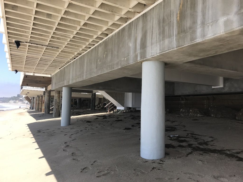 Spalling Concrete Project Gallery Foundation Repair Los Angeles