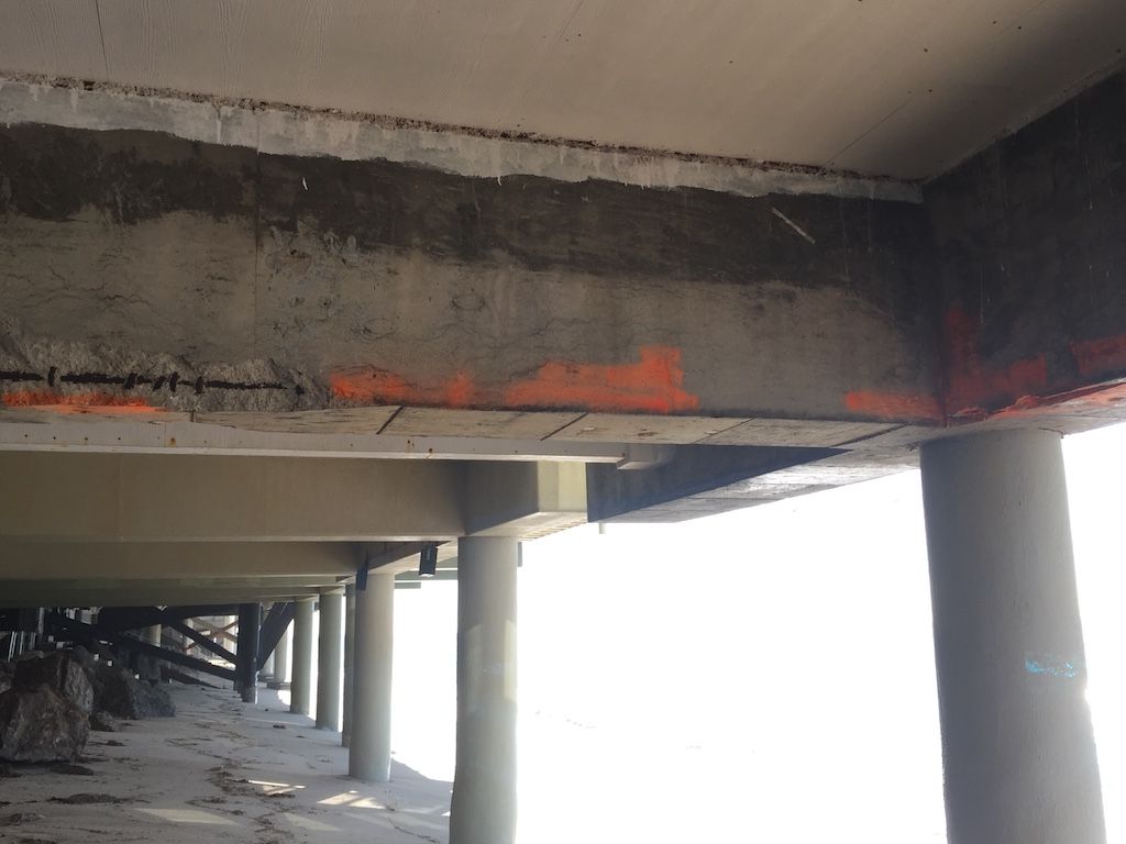 Spalling Concrete Project Gallery Foundation Repair Los Angeles