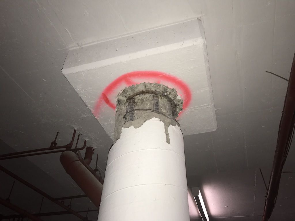 Spalling Concrete Project Gallery Foundation Repair Los Angeles