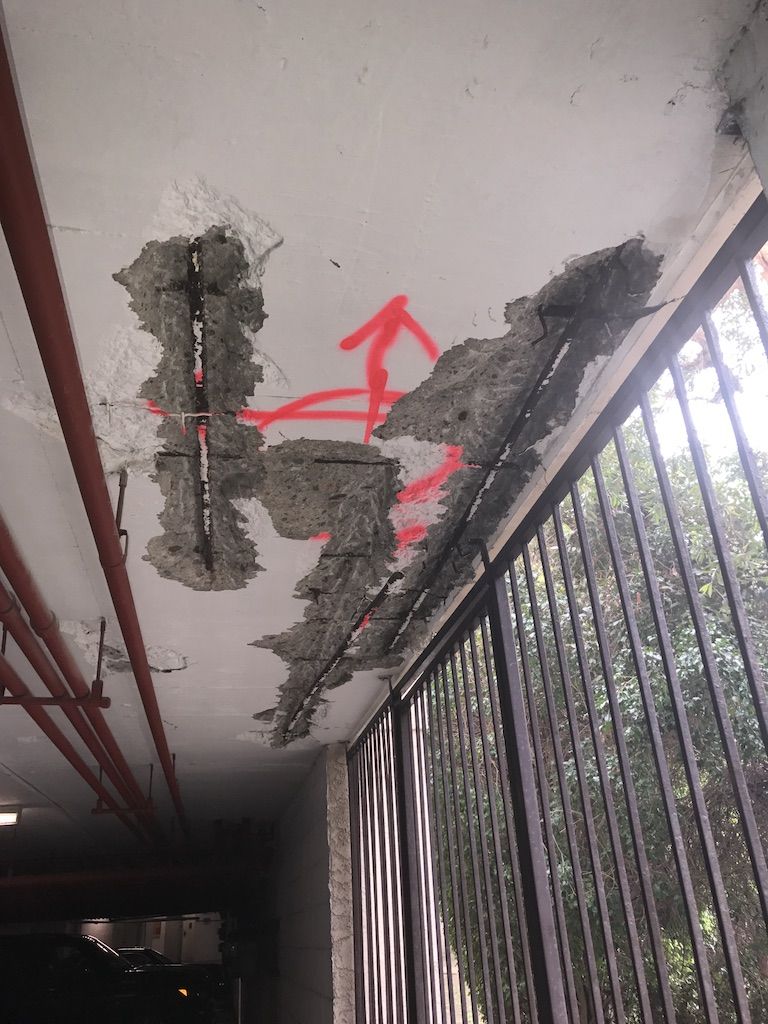 Spalling Concrete Project Gallery Foundation Repair Los Angeles